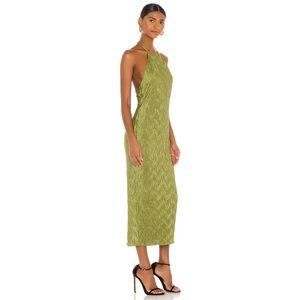 House of Harlow 1960 X REVOLVE Frederick Dress, Olive Green, Size XS